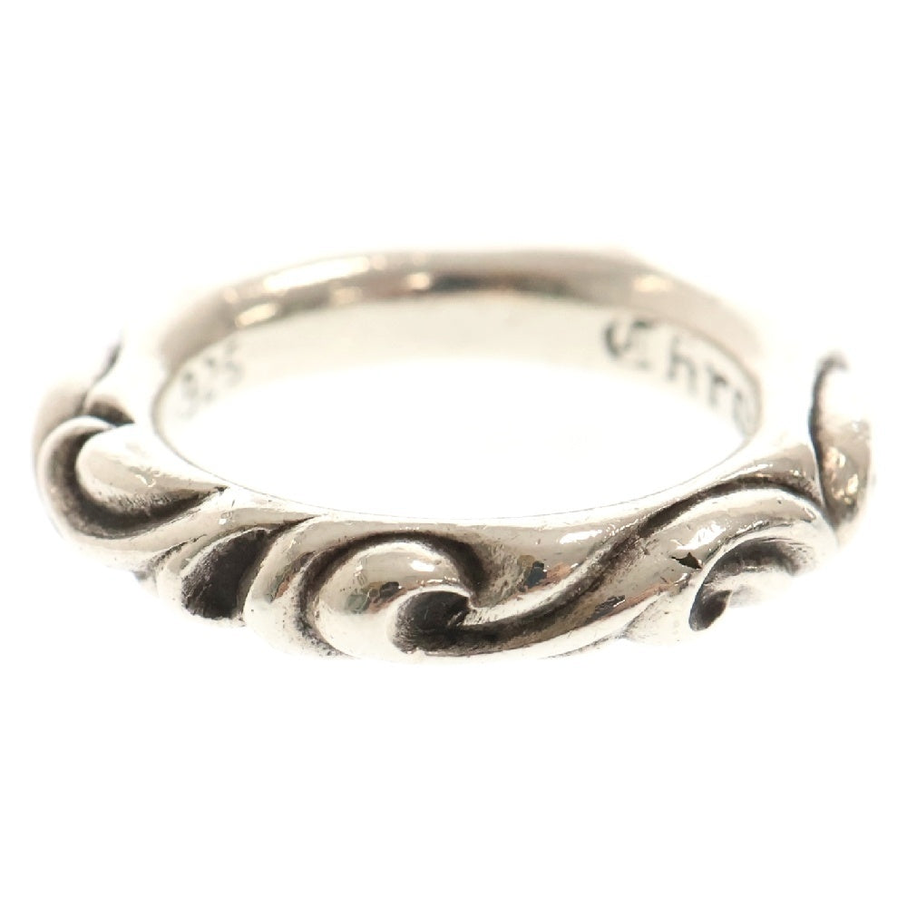 CHROME HEARTS(クロムハーツ) SCRL BAND スクロールバンド リング シルバー BCA351