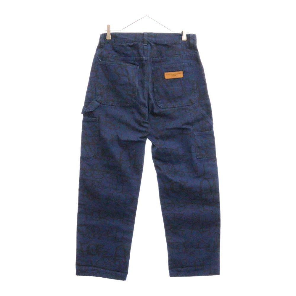 SUPREME(シュプリーム) 18AW ×COMME des GARCONS SHIRT Canvas Painter Pant シュプリーム×コムデギャルソン シャツ キャンバスペインターパンツ ブルー