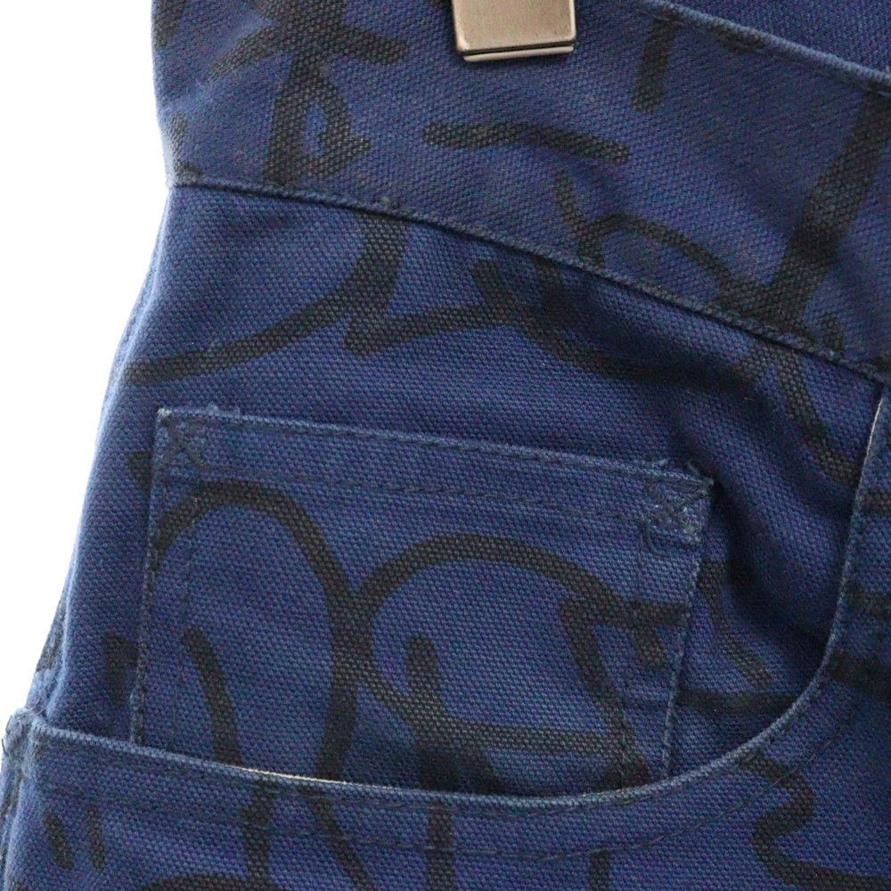 SUPREME(シュプリーム) 18AW ×COMME des GARCONS SHIRT Canvas Painter Pant シュプリーム×コムデギャルソン シャツ キャンバスペインターパンツ ブルー