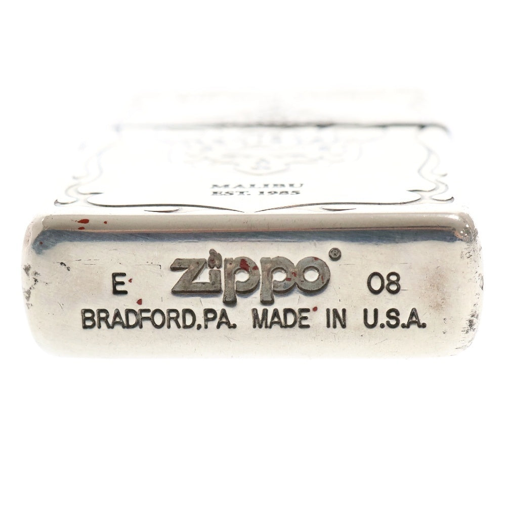 Bill Wall Leather/BWL(ビルウォールレザー) 200個限定 ZIPPO ロゴ刻印ジッポ ライター シルバー