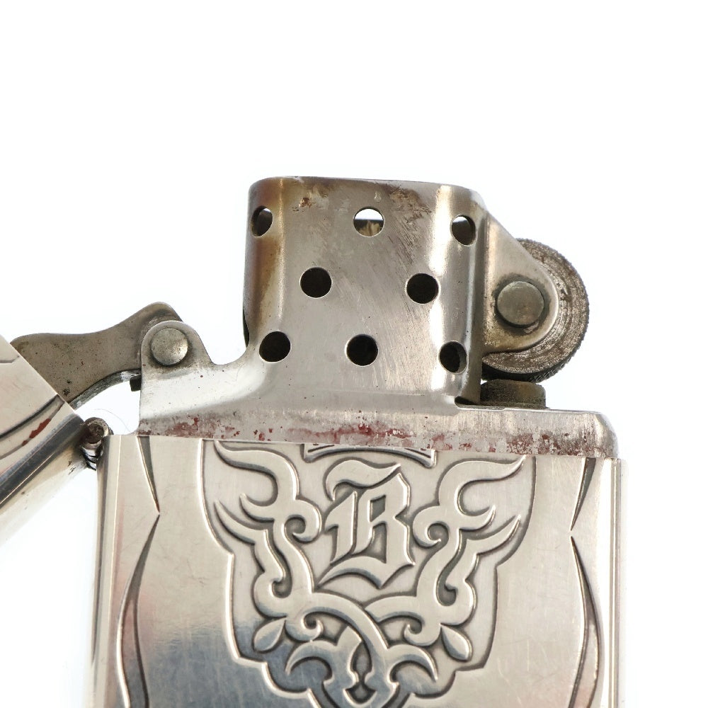 Bill Wall Leather/BWL(ビルウォールレザー) 200個限定 ZIPPO ロゴ刻印ジッポ ライター シルバー