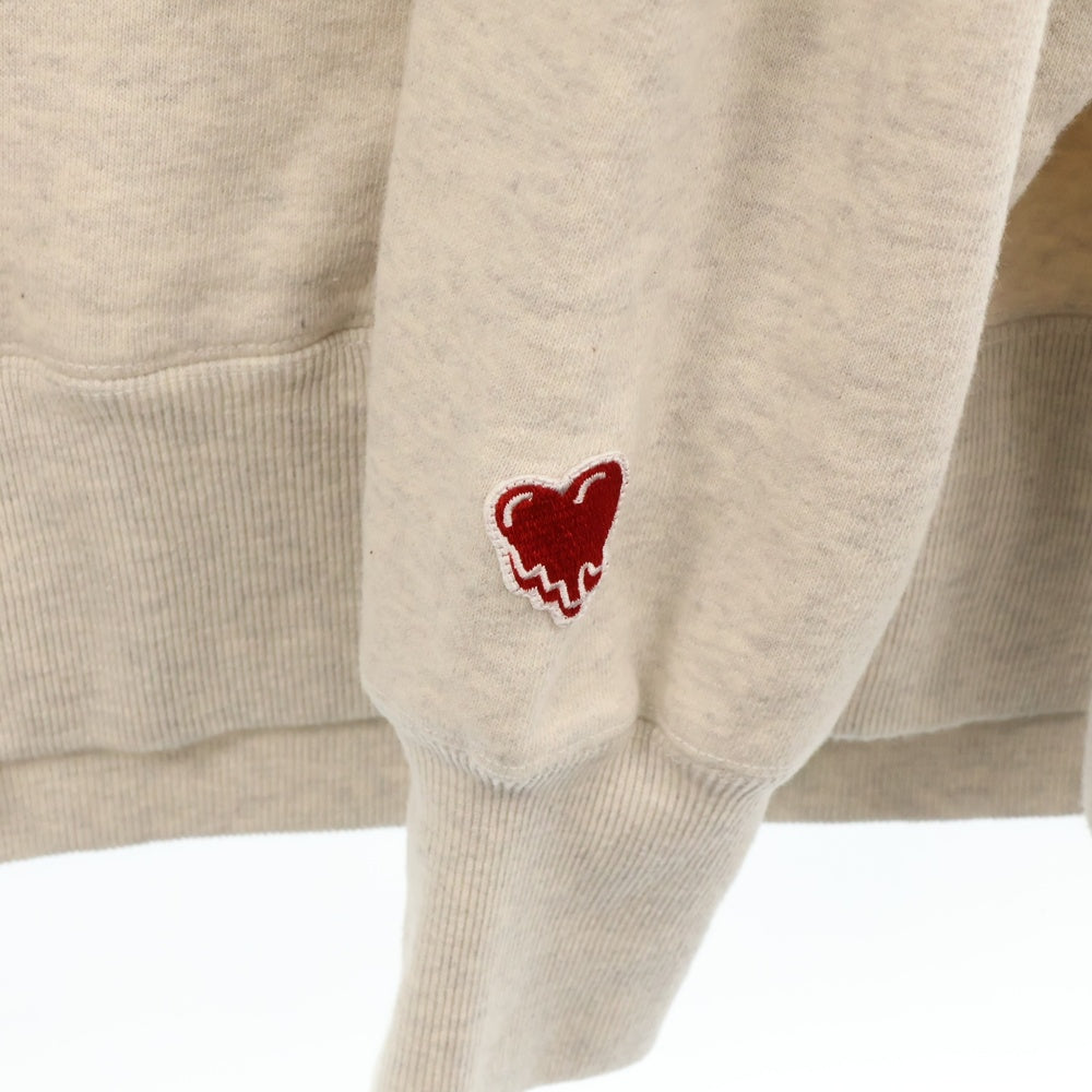 Emotionally Unavailable(エモーショナリー アンアヴェイラブル) YESTERDAY TEARS HOODIE スウェット プルオーバーパーカー グレー EU-YS1-0000-015