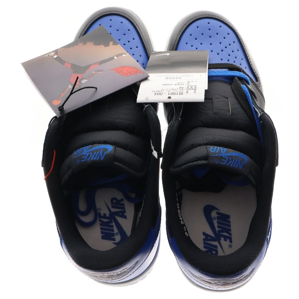 NIKE(ナイキ) AIR JORDAN 1 LOW 85 Royal エアジョーダン ロイヤル ローカットスニーカー ブラック/ブルー US9.5/27.5cm IB1981-004