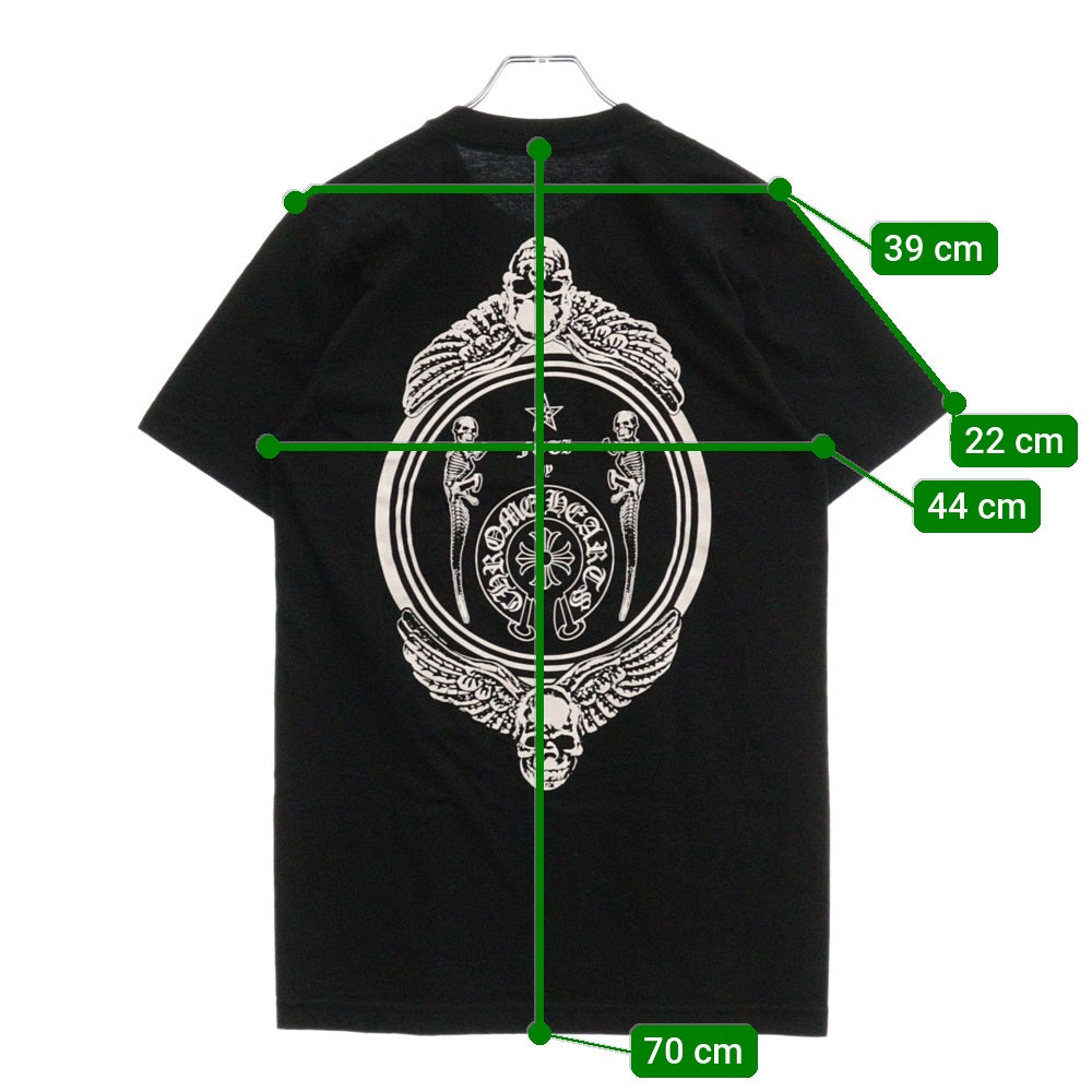 CHROME HEARTS(クロムハーツ) Foti MAHALIA S/S Tee フォティ 半袖 バックプリントTシャツ ブラック