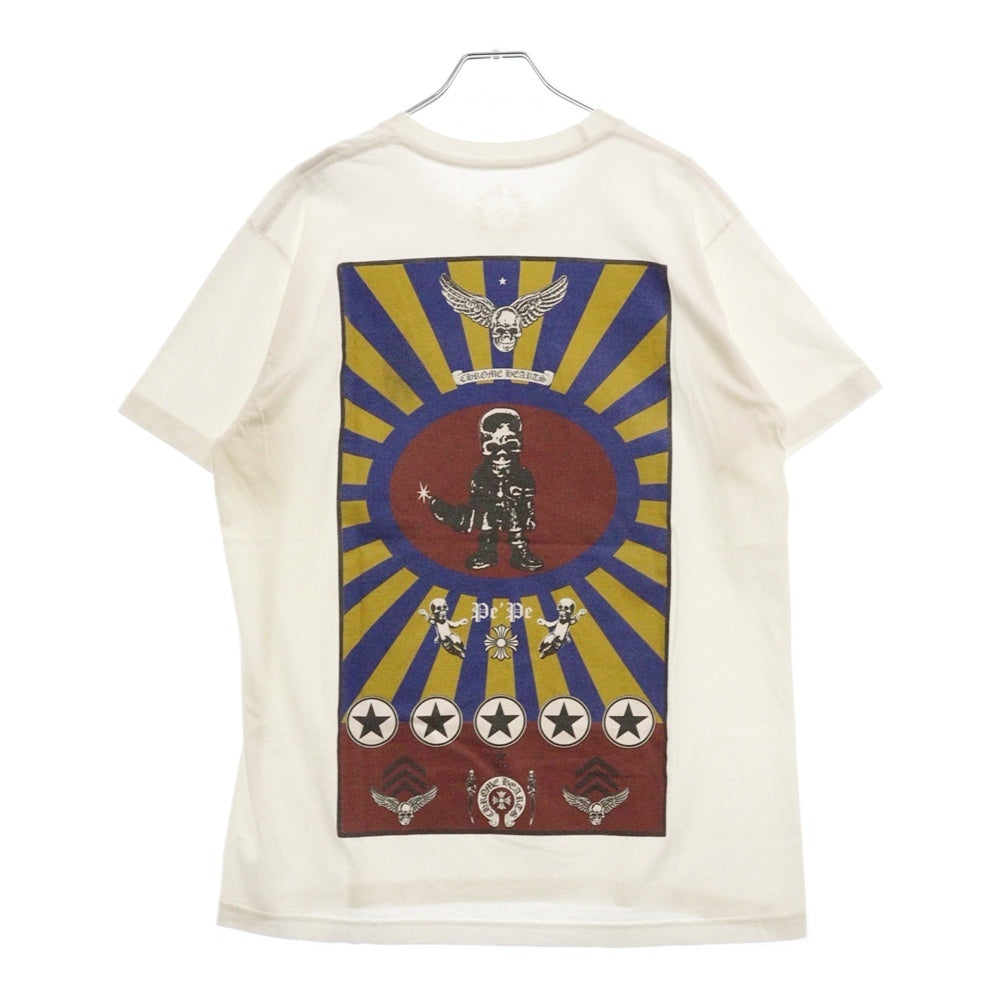 CHROME HEARTS(クロムハーツ) Foti PEPE JAPAN EXCLUVE 日本限定 S/S Tee フォティ 日本限定 半袖 プリントTシャツ ホワイト