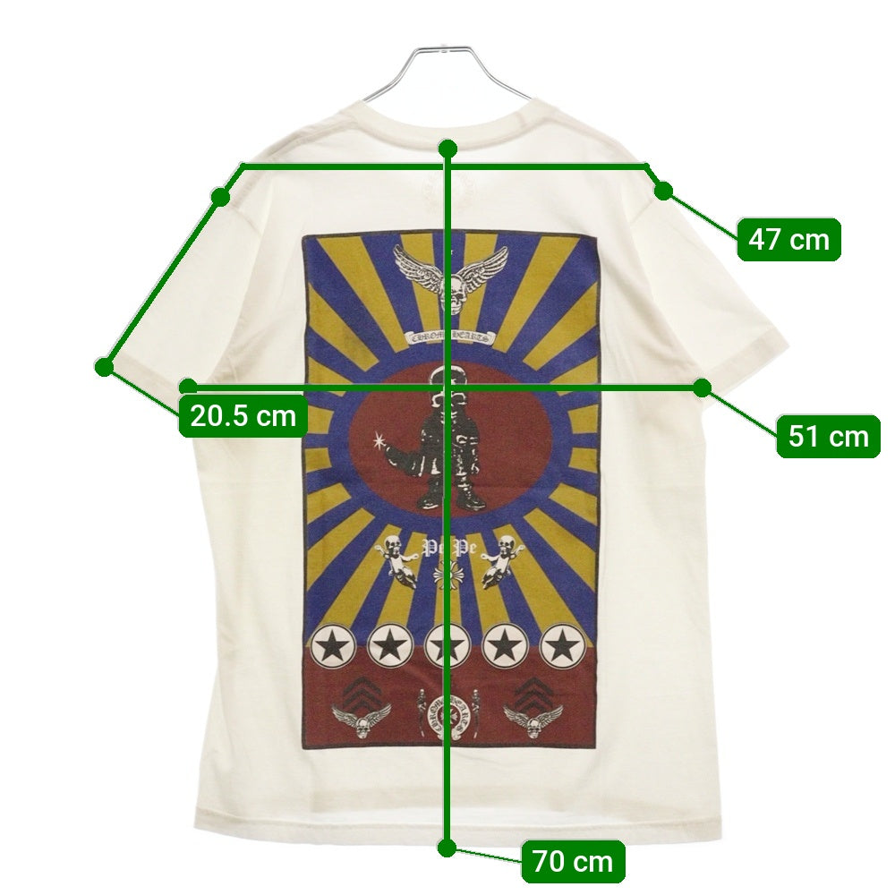 CHROME HEARTS(クロムハーツ) Foti PEPE JAPAN EXCLUVE 日本限定 S/S Tee フォティ 日本限定 半袖 プリントTシャツ ホワイト