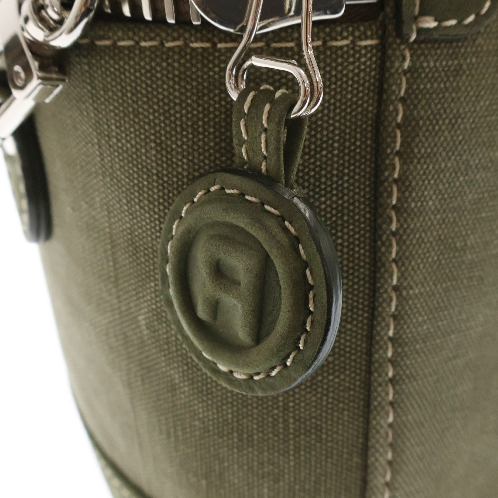 READY MADE(レディメイド) VANITY BAG バニティーバッグ チェーンショルダーバッグ カーキ