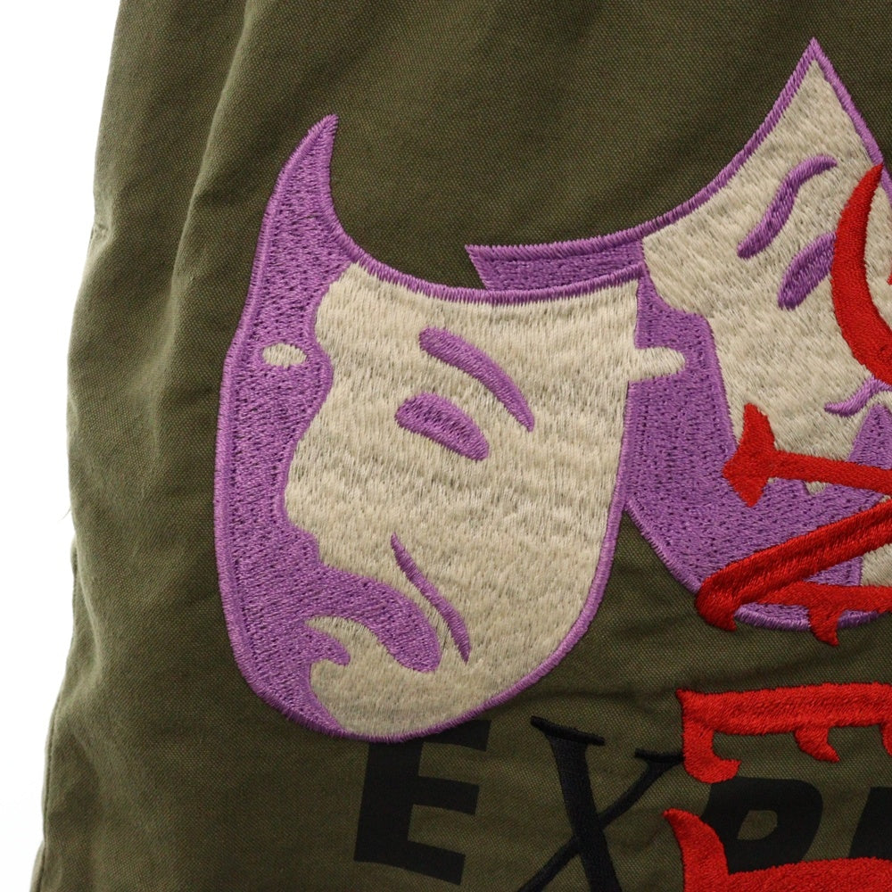 READY MADE(レディメイド) ×Cali Thornhill Dewitt Boxing Shorts カリ ソーンヒルデウィット ボクシングショーツ ショートパンツ ハーフパンツ カーキ