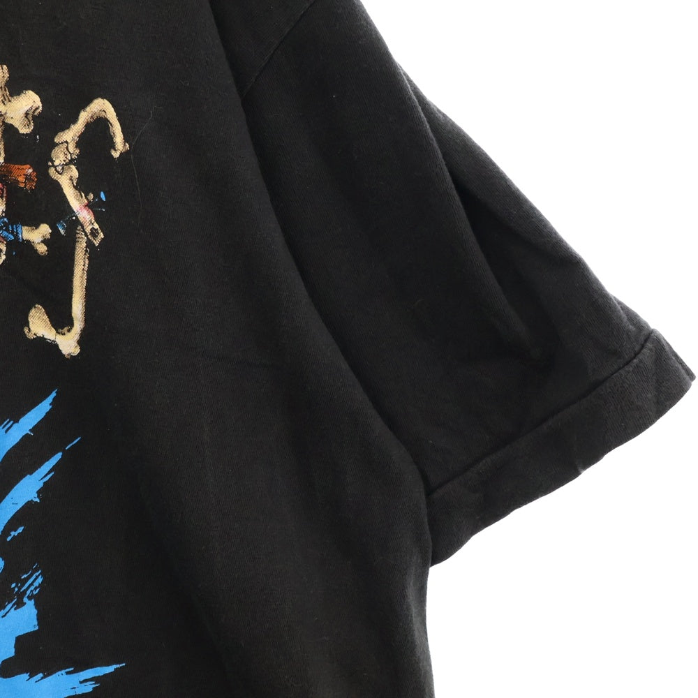 VINTAGE(ヴィンテージ) 90s VINTAGE GUNS N ROSES PRETTY TIED UP EUROPEAN TOUR 1992 ガンズアンドローゼズ プリント半袖カットソー ヴィンテージTシャツ ブラック