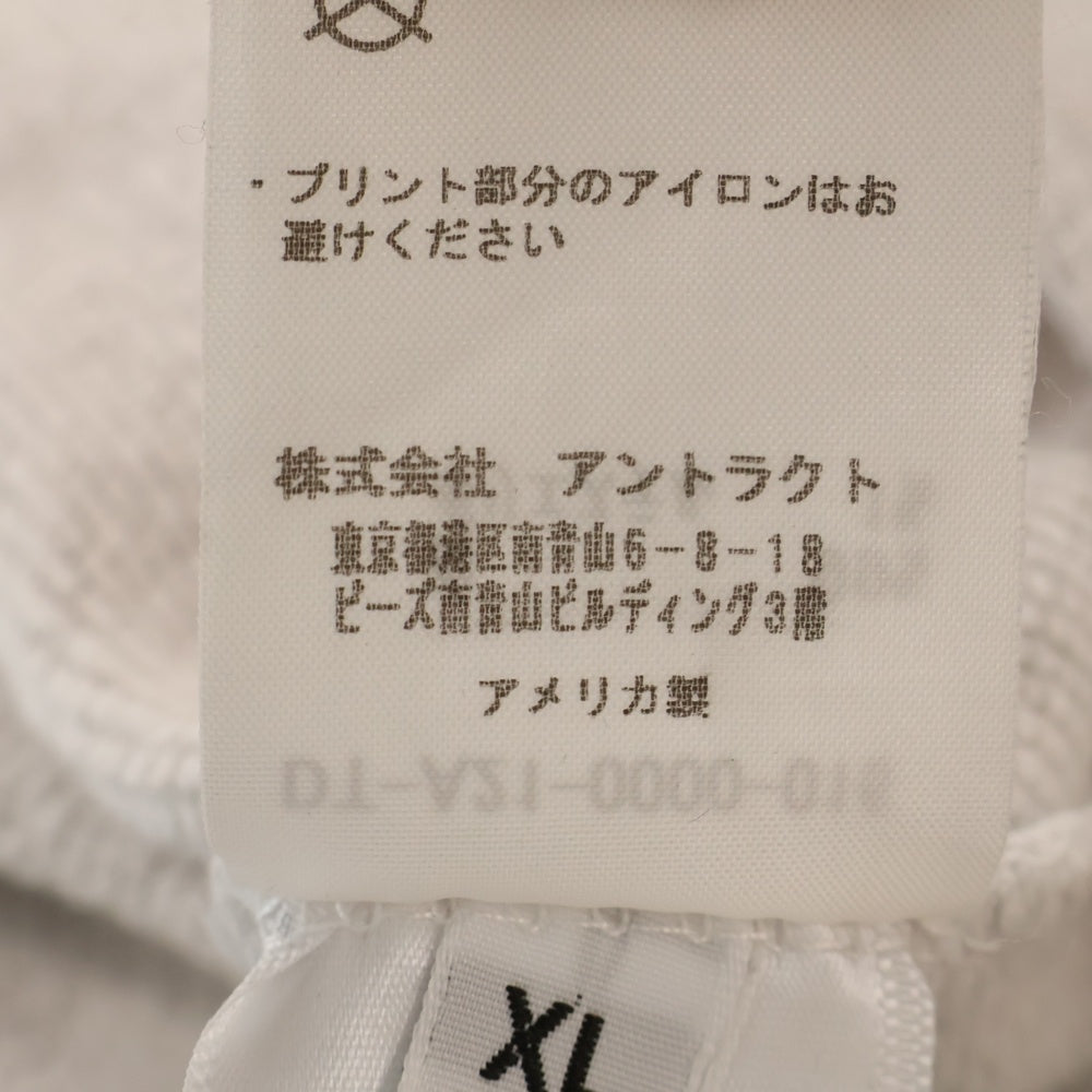DENIM TEARS(デニムティアーズ) Virginia Sweatshirt プリント クルーネック スウェット トレーナー グレー DT-A21-0000-016