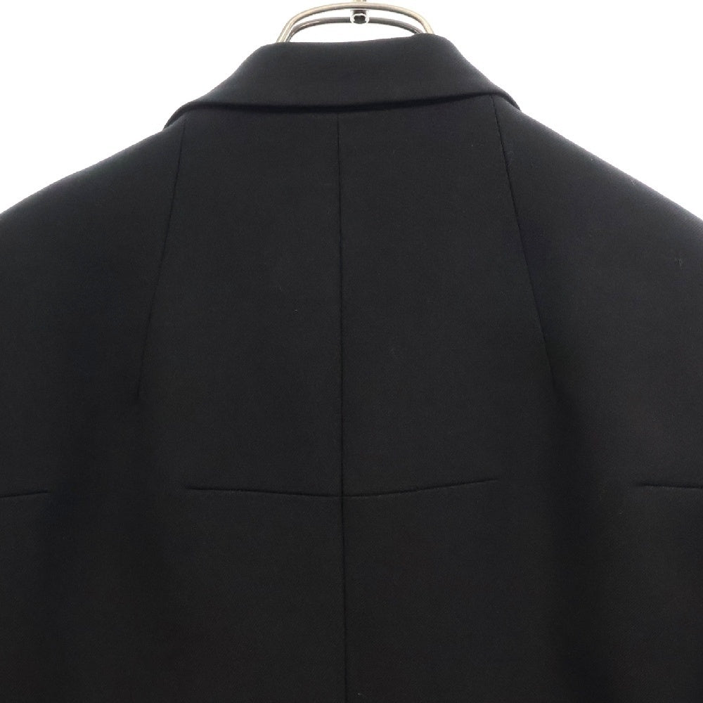 BALENCIAGA(バレンシアガ) Double-Breasted Blazer Jacket ウール ダブルブレスト オーバーサイズ テーラードジャケット ブラック 543271 TCT05