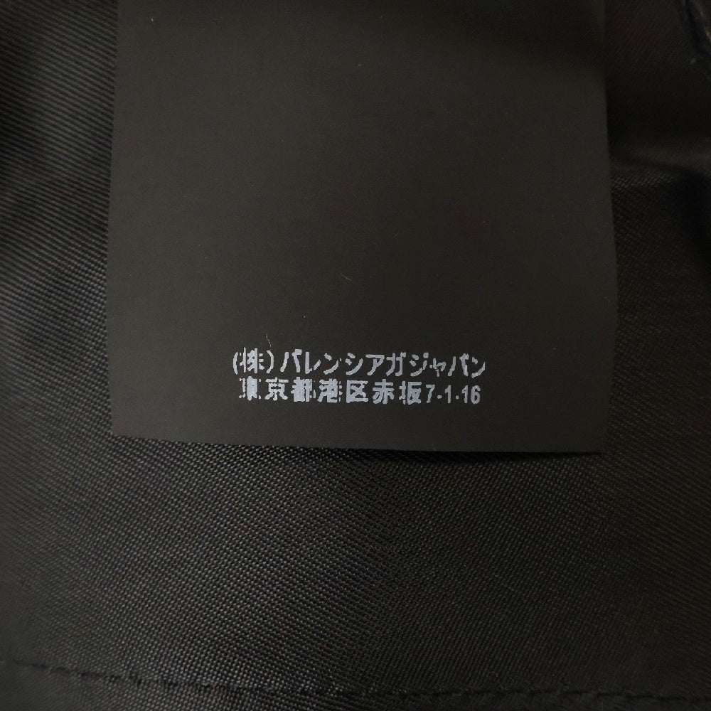 BALENCIAGA(バレンシアガ) Double-Breasted Blazer Jacket ウール ダブルブレスト オーバーサイズ テーラードジャケット ブラック 543271 TCT05