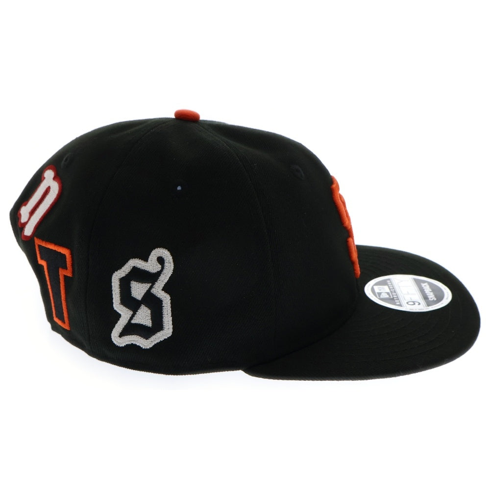 SAINT MICHAEL(セントマイケル) NEW ERA MLB ×ニューエラ サンフランシスコジャイアンツ ベースボールキャップ 帽子 ブラック