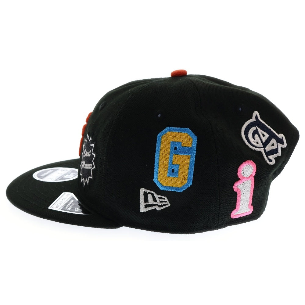 SAINT MICHAEL(セントマイケル) NEW ERA MLB ×ニューエラ サンフランシスコジャイアンツ ベースボールキャップ 帽子 ブラック