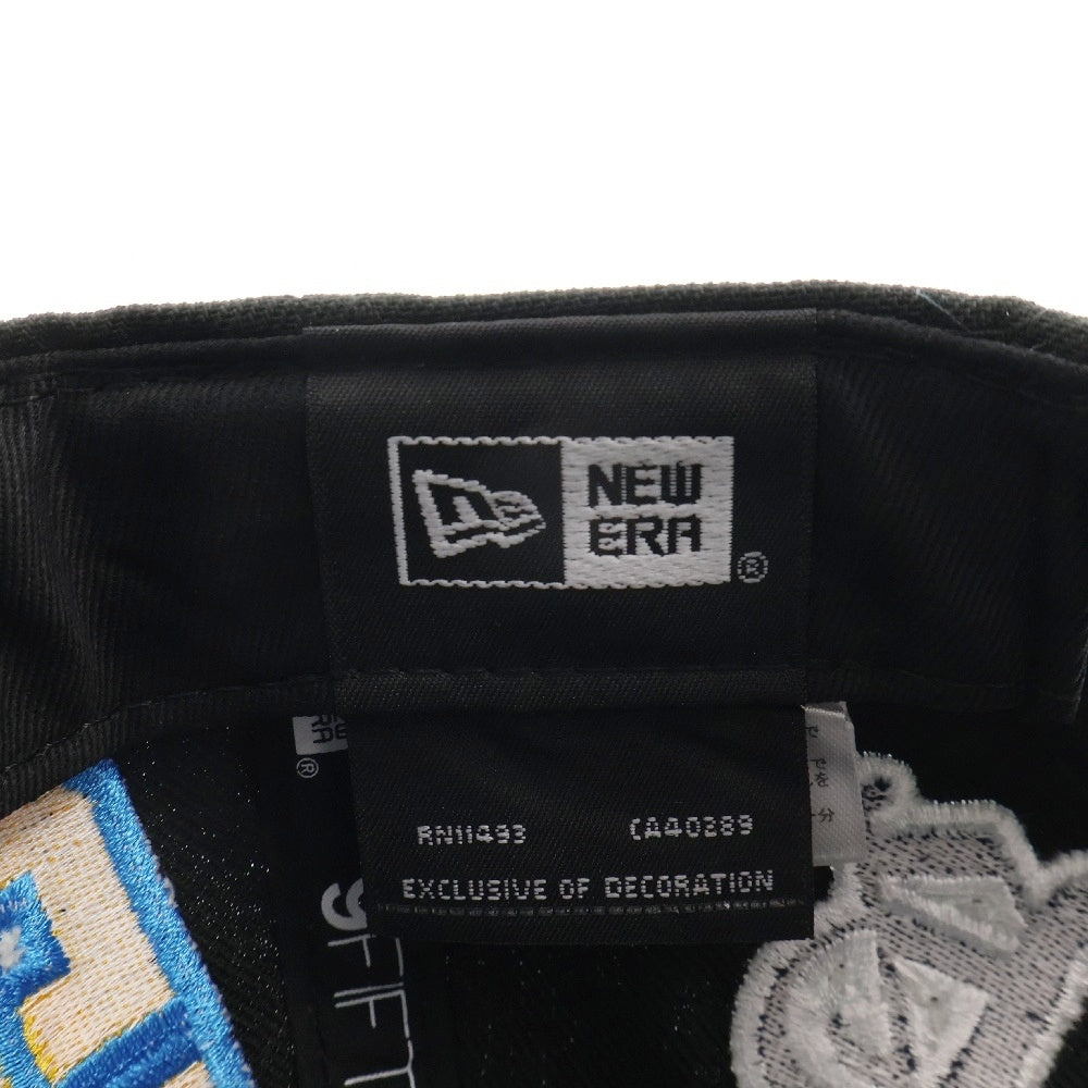 SAINT MICHAEL(セントマイケル) NEW ERA MLB ×ニューエラ サンフランシスコジャイアンツ ベースボールキャップ 帽子 ブラック