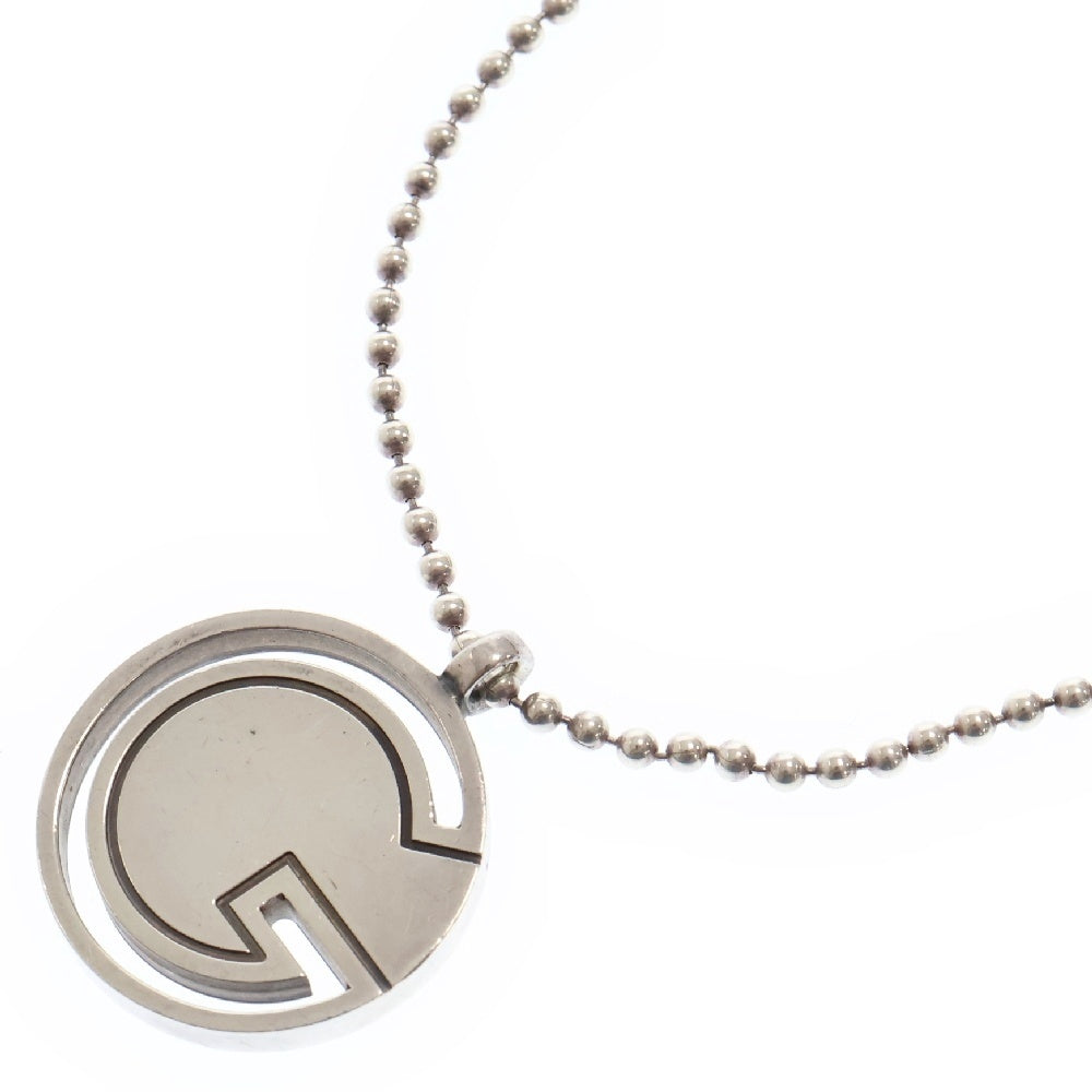 GUCCI(グッチ) Round G ラウンドG ボールチェーン ネックレス シルバー