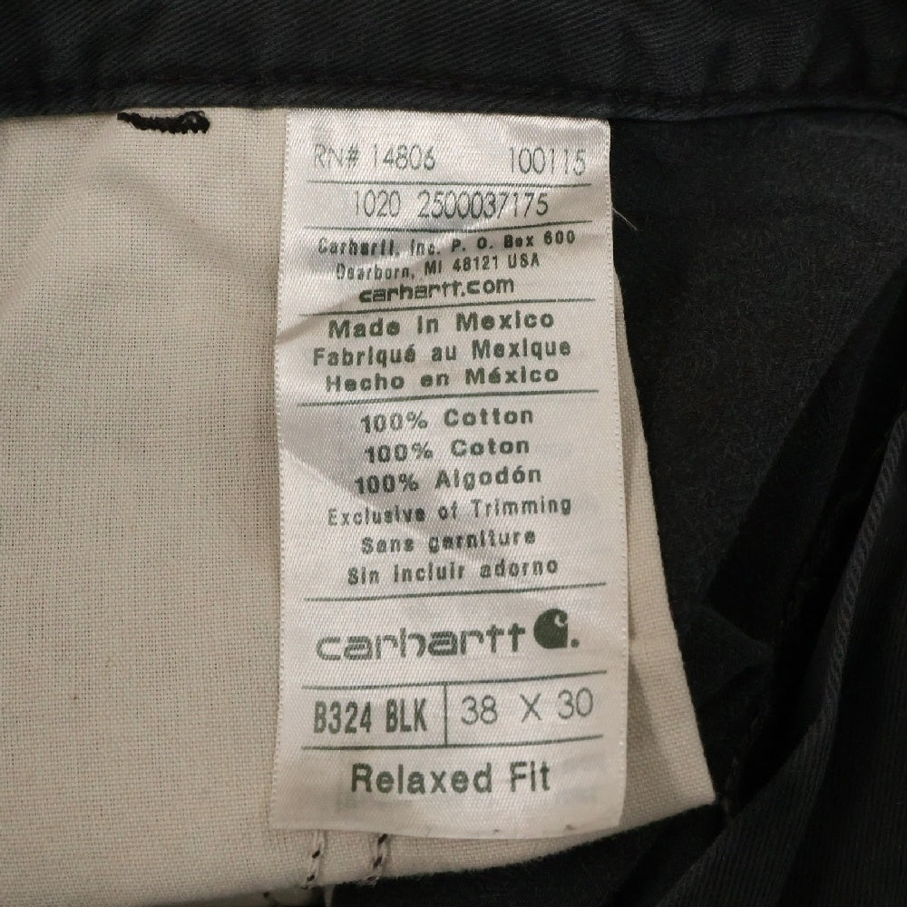 CARHARTT(カーハート) ルーズフィット ペインター カーペンターパンツ ブラック