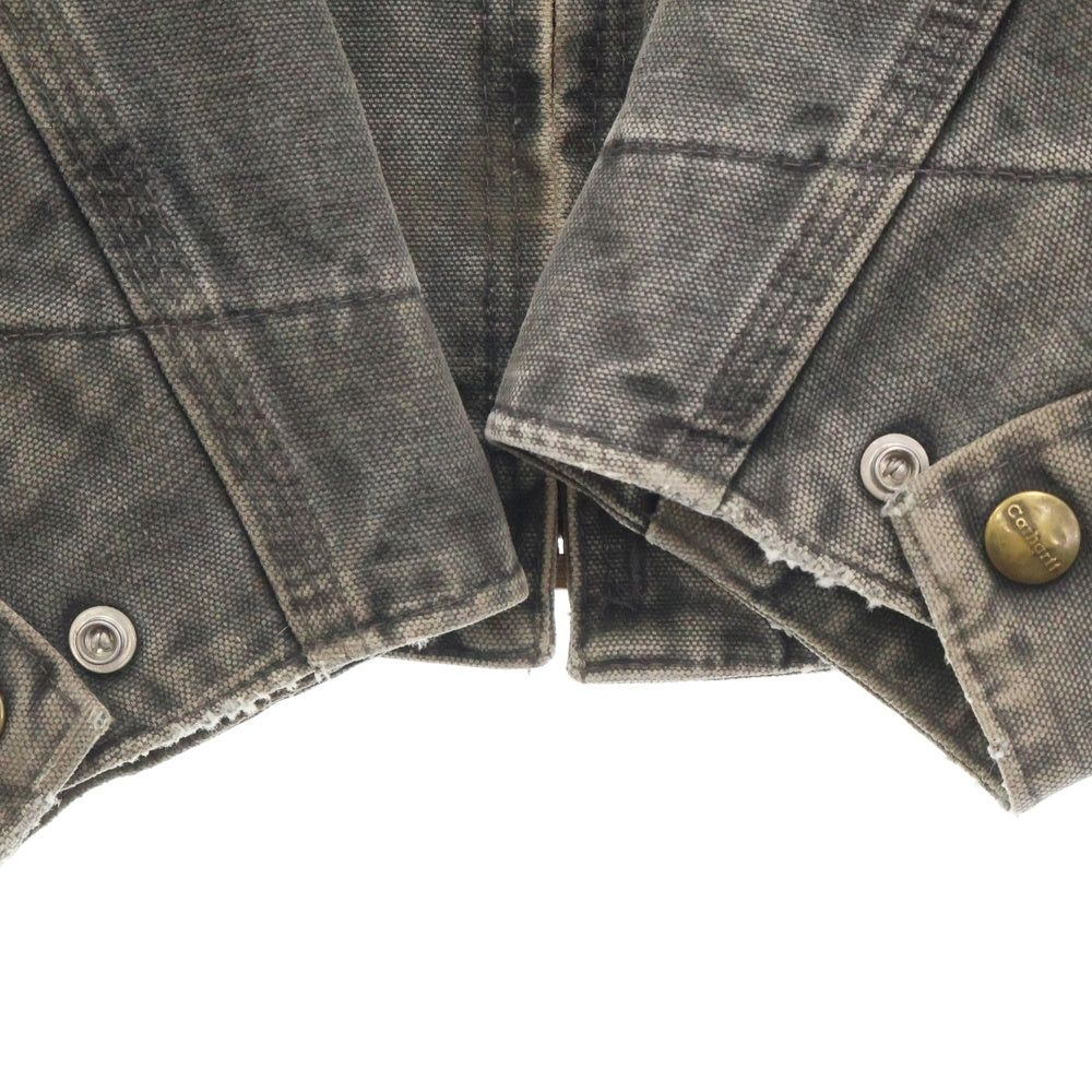 CARHARTT(カーハート) デトロイトジャケット ジップアップ ダックワークジャケット ブルゾン ブラック