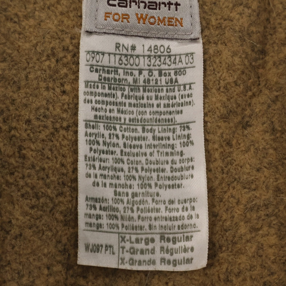 CARHARTT(カーハート) デトロイトジャケット ジップアップ ダックワークジャケット ブルゾン ブラック