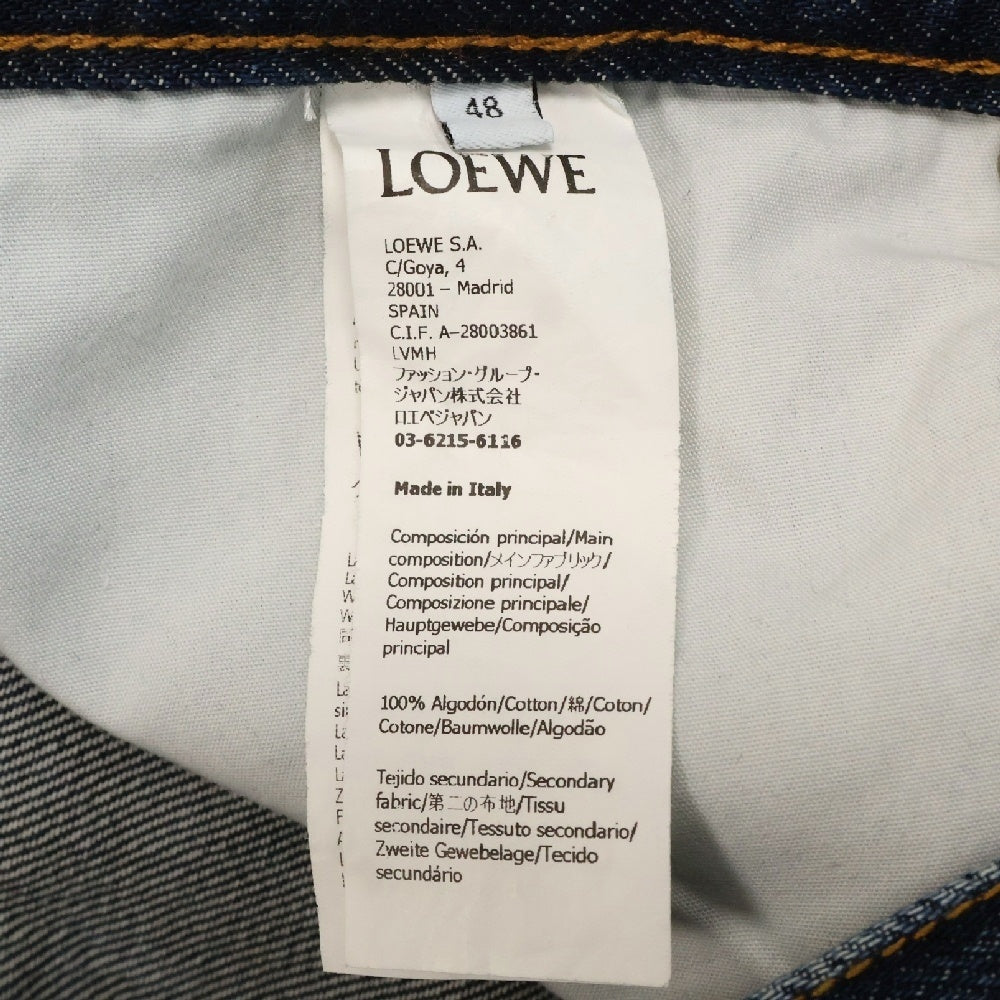 LOEWE(ロエベ) FISHERMAN JEANS フィッシャーマン デニムパンツ インディゴ A-28003861