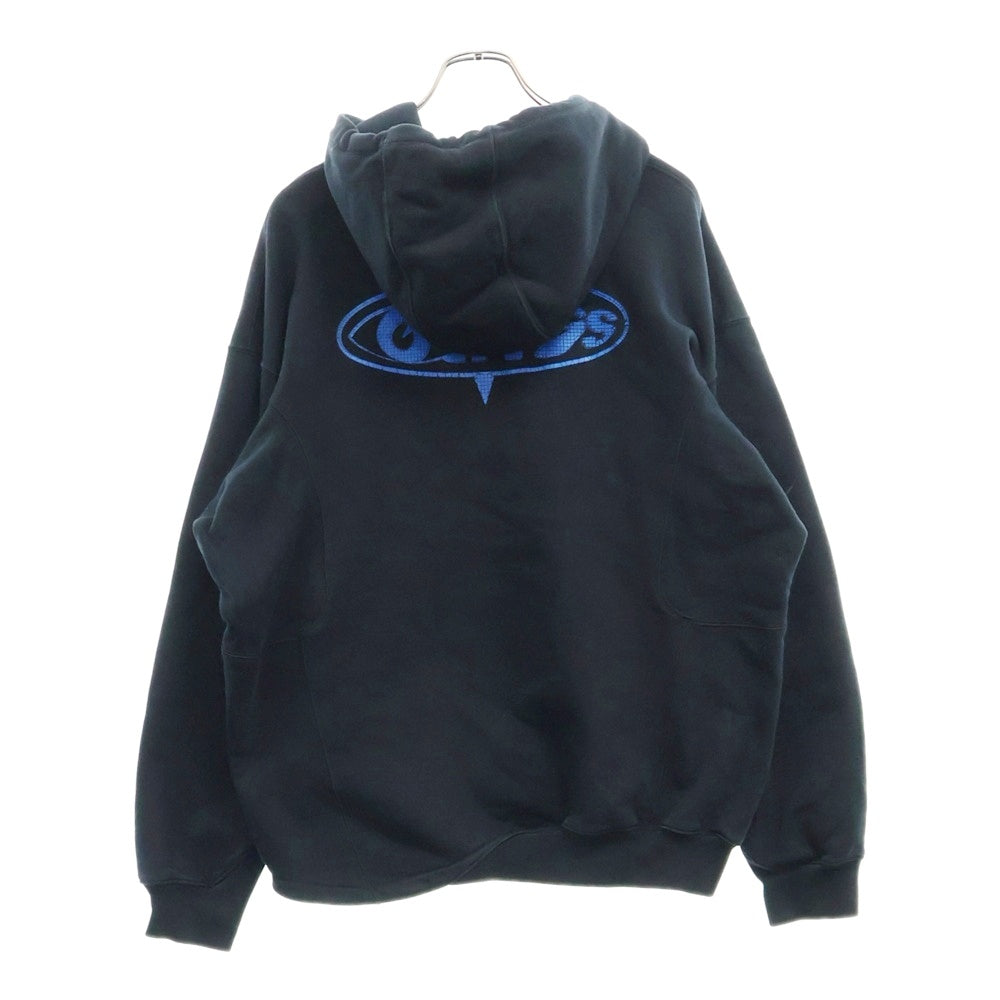 NIKE(ナイキ) 22AW ×OFF-WHITE AS M NRG FLC HOODIE フロントロゴエンブロイダリー プルオーバー パーカー スウェット ブラック DN1760-010