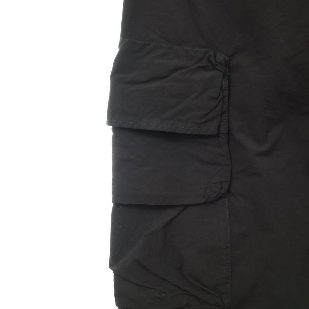 C.P. Company(シーピーカンパニー) Flatt Nylon Cargo Pants ナイロン ルーズフィット カーゴパンツ 撥水 ブラック 18CMPA170A-005991G