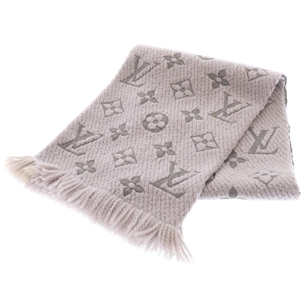 LOUIS VUITTON(ルイヴィトン) エシャルプ ロゴマニア モノグラム総柄 マフラー スカーフ グレー M74742