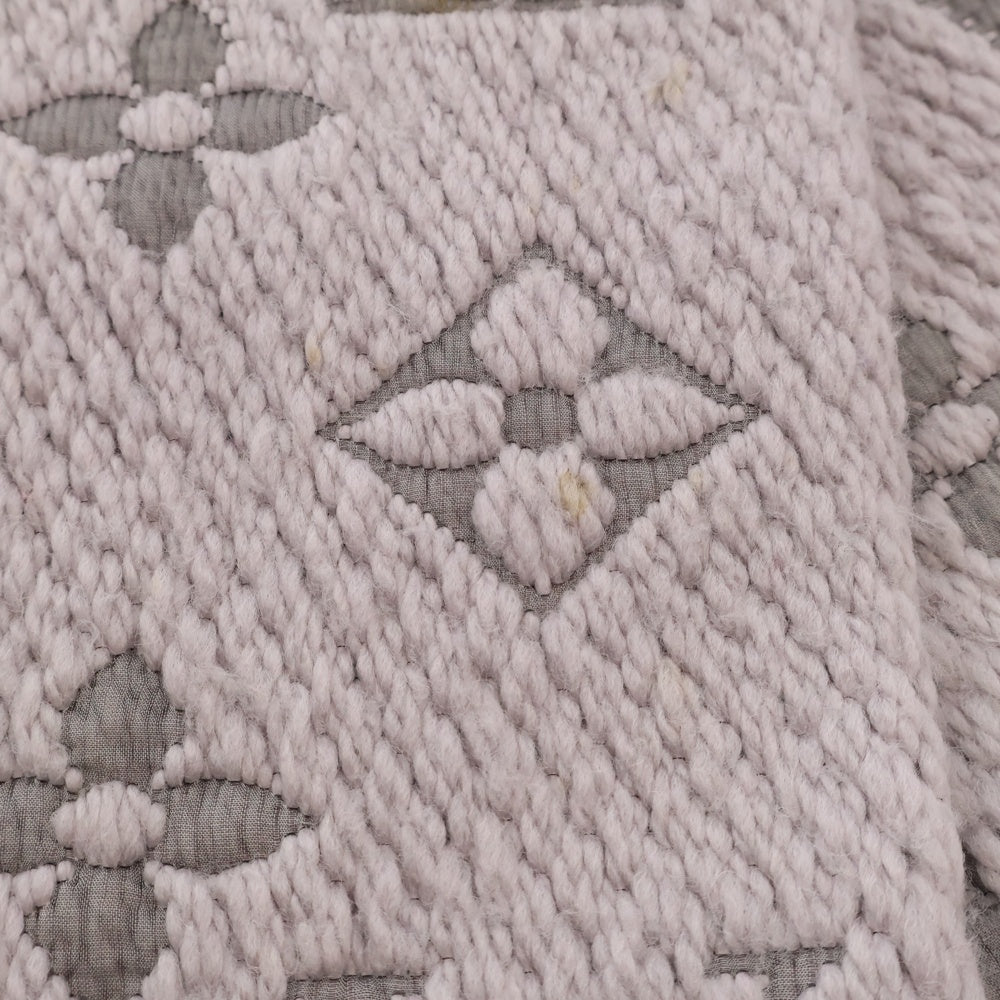 LOUIS VUITTON(ルイヴィトン) エシャルプ ロゴマニア モノグラム総柄 マフラー スカーフ グレー M74742