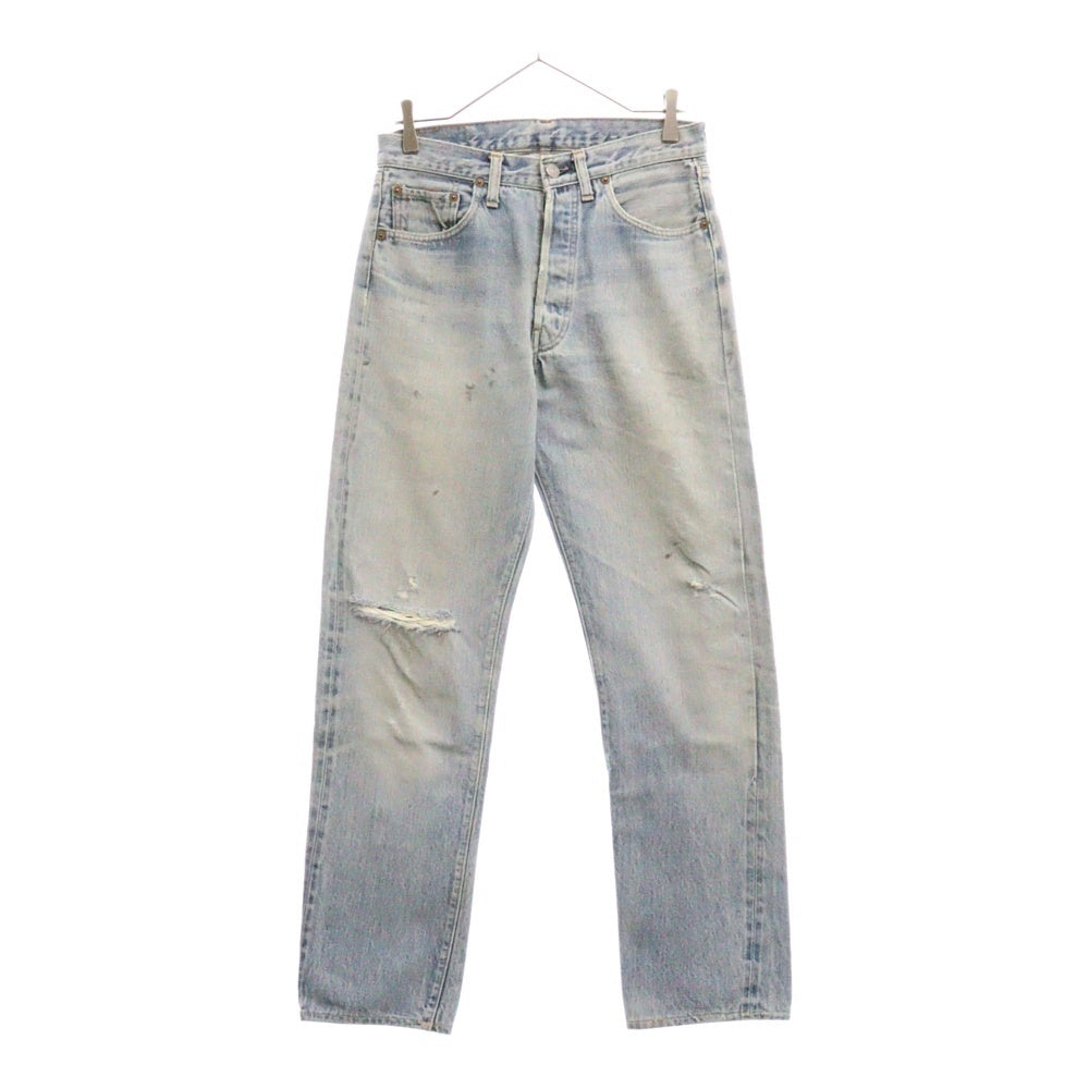 Levi's(リーバイス) 66前期 501 ボタンフライ スモールe 赤耳 ボタンフライデニムパンツ インディゴ