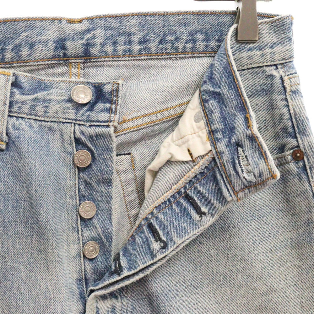 Levi's(リーバイス) 66前期 501 ボタンフライ スモールe 赤耳 ボタンフライデニムパンツ インディゴ