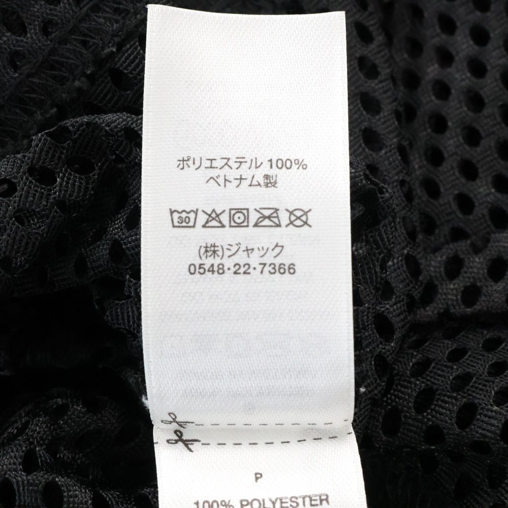 STUSSY(ステューシー) INTERNATIONAL TEAM JERSEY ゲームシャツ メッシュ 半袖シャツ ブラック 1140370