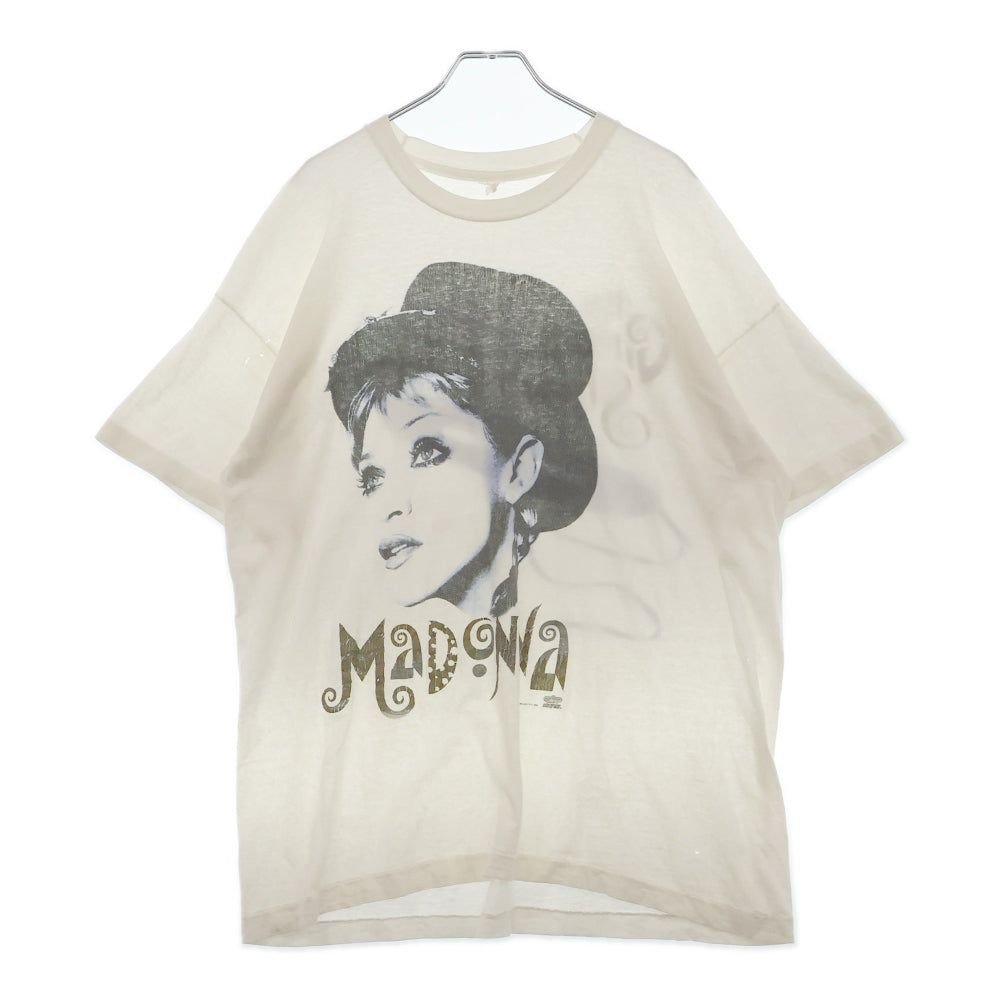 VINTAGE(ヴィンテージ) 90s MADONNA THE GIRLIE SHOW 1993 マドンナガーリーショウ1993 半袖Tシャツ ホワイト