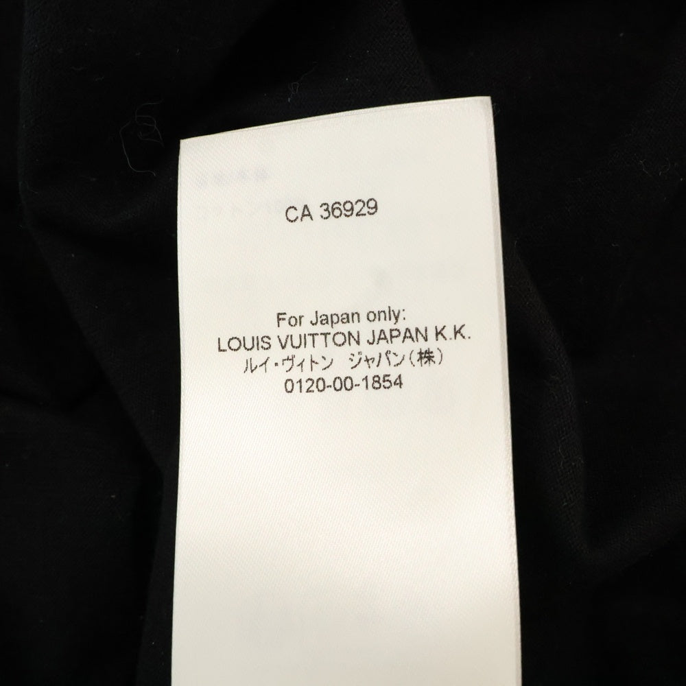 LOUIS VUITTON(ルイヴィトン) 23AW エンブロイダードビーズ 半袖Tシャツ カットソー ブラック RM232M NPG HPY86W