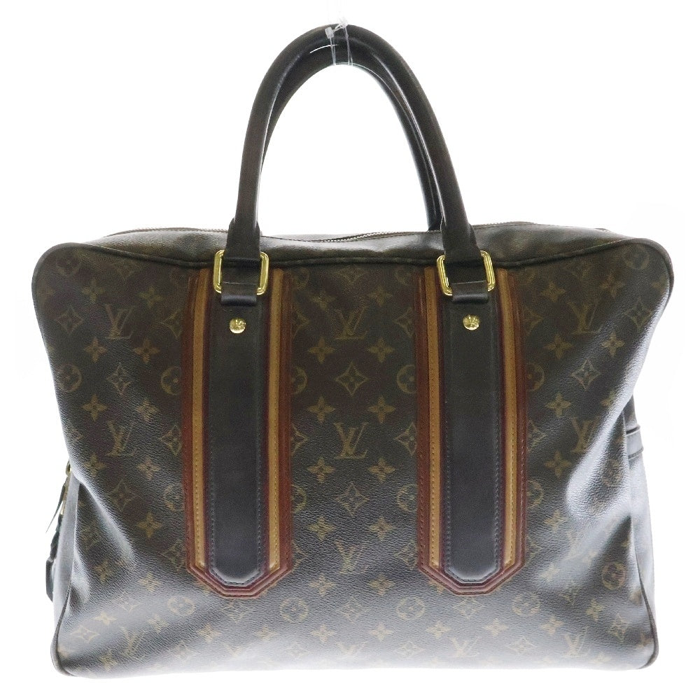 LOUIS VUITTON(ルイヴィトン) モノグラム ベキア アントラ シットポルト ドギュマン ブラウン モノグラム キャンバス べキアレザー ハンドバッグ ビジネスバッグ カバン ブラウン M95531