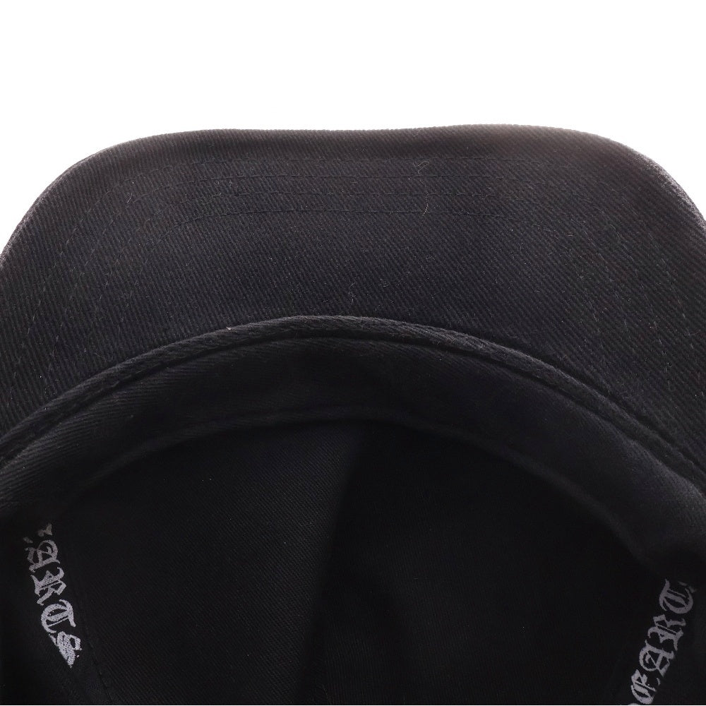 CHROME HEARTS(クロムハーツ) TRUCKER CAP トラッカーキャップ RS3刺繍 クロスボールキャップ 帽子 ブラック