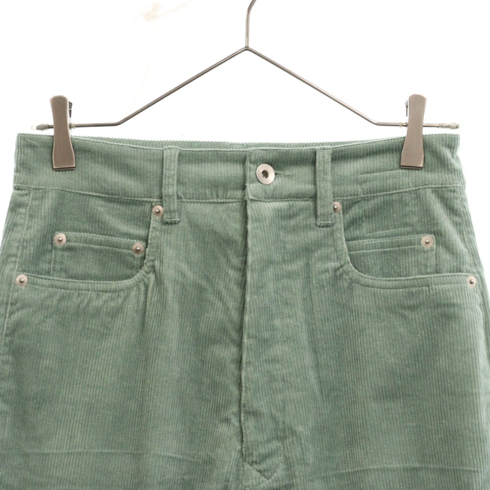 DRKSHDW(ダークシャドウ) BOLAN BOOTCUT ボラン コーデュロイパンツ ブーツカット グリーン DS02B4311-VS