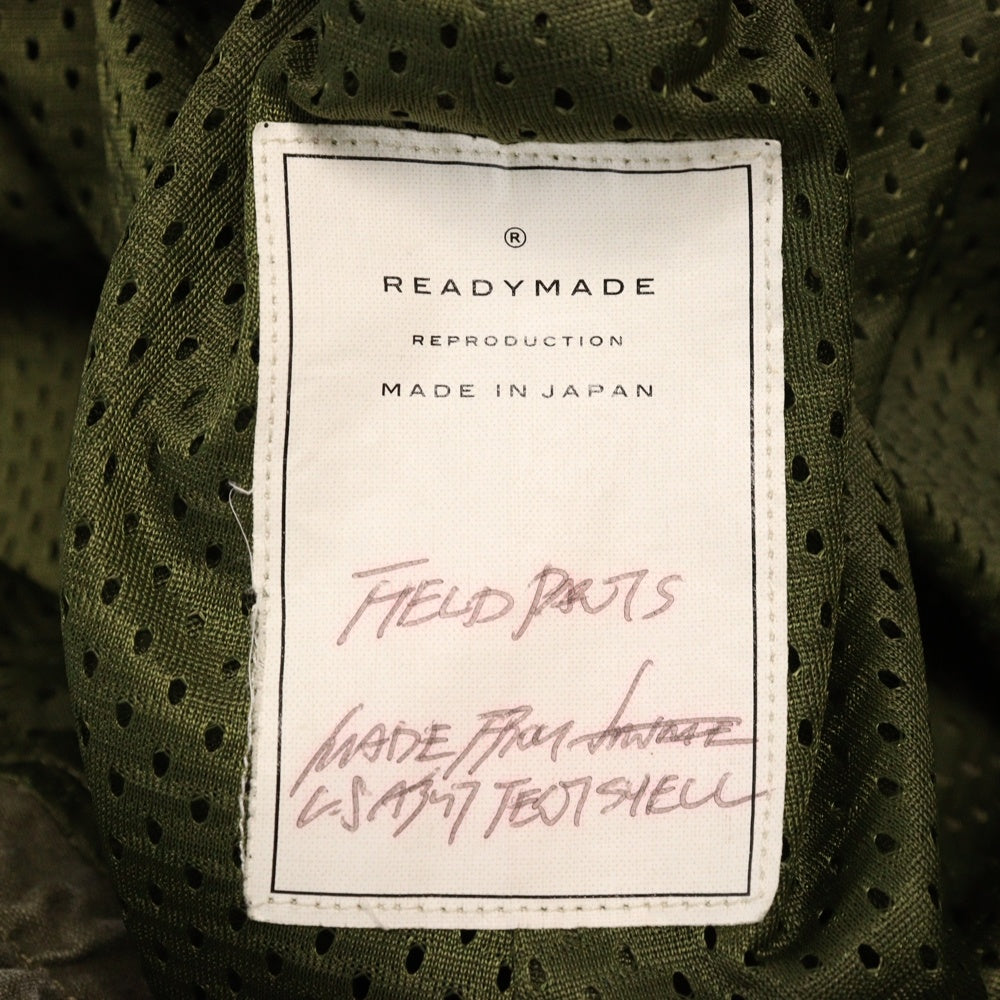 READY MADE(レディメイド) FIELD PANTS フィールドパンツ ミリタリー カーゴパンツ カーキ