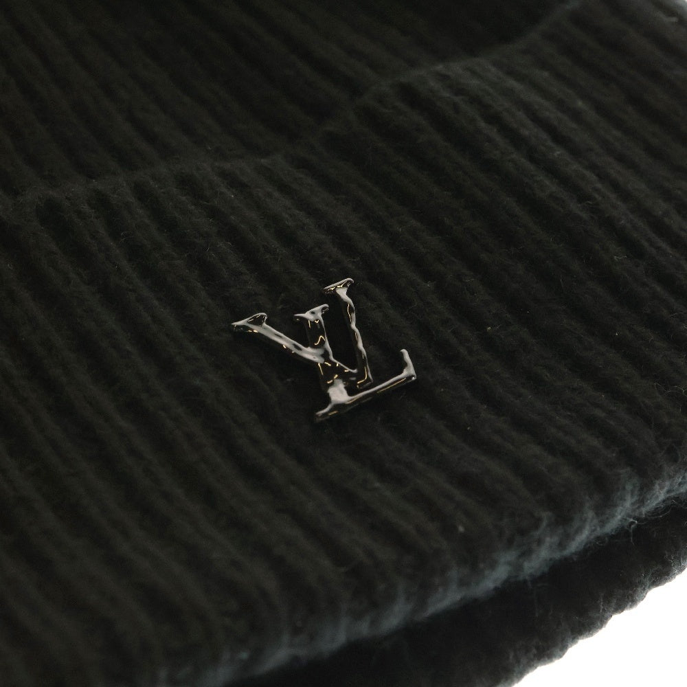 LOUIS VUITTON(ルイヴィトン) LVアヘッド 1.1 フロントロゴ ビーニー ニット帽 ブラック MP3246