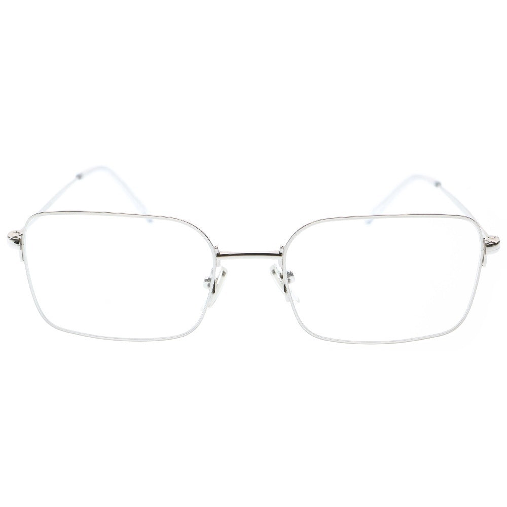 BALENCIAGA(バレンシアガ) Invisible Rectangle クリアレンズ アイウェア 眼鏡 メガネ シルバー BB0316S