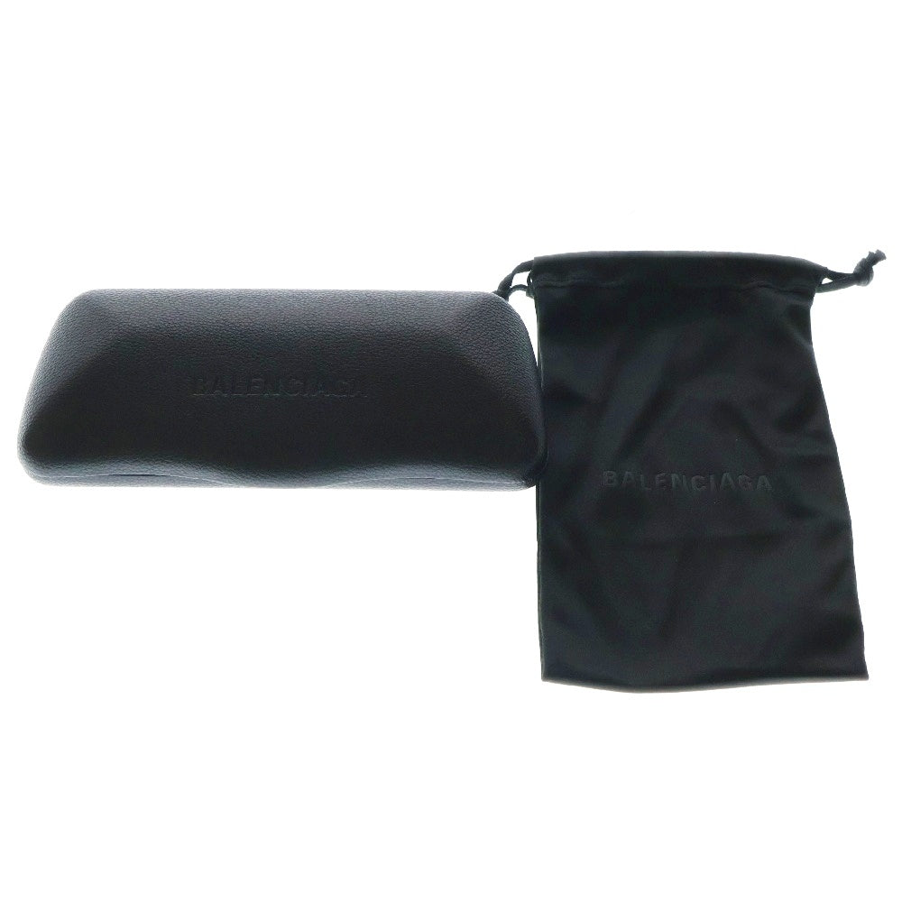 BALENCIAGA(バレンシアガ) Invisible Rectangle クリアレンズ アイウェア 眼鏡 メガネ シルバー BB0316S