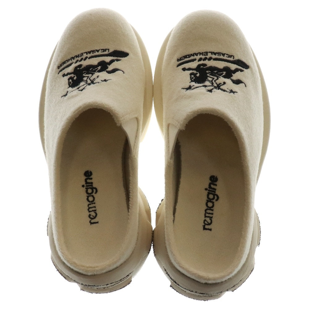 remagine(リマジン) 5STARS SPORTY HOTEL SLIPPER 5スターズ スポーティー ホテル スリッパ ホワイト RG-00007