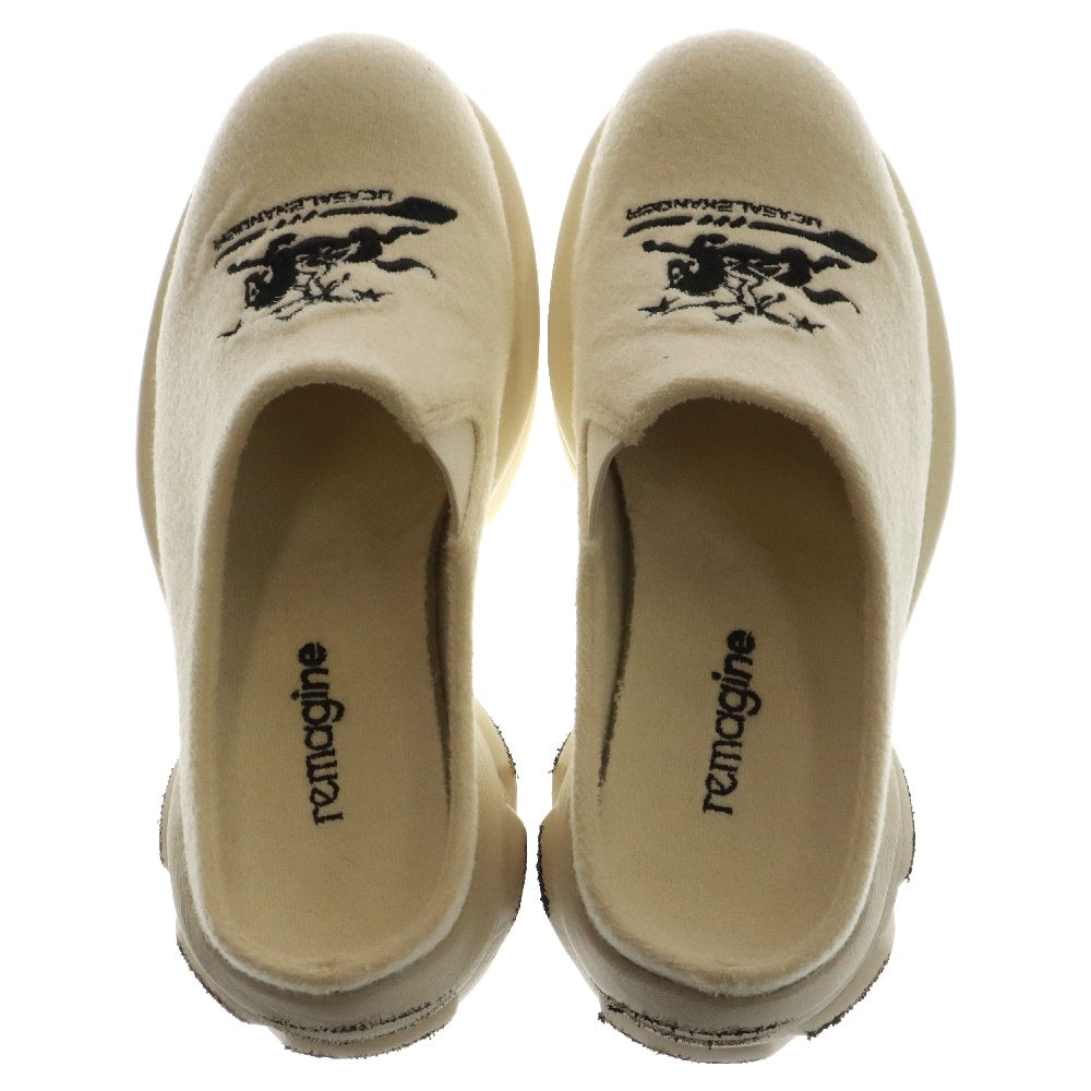remagine(リマジン) 5STARS SPORTY HOTEL SLIPPER 5スターズ スポーティー ホテル スリッパ ホワイト RG-00007