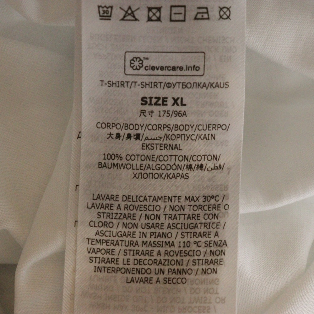 STELLA McCARTNEY(ステラマッカートニー) Sexy Robot Long-Sleeve フロントプリント ロボット プリント 長袖Tシャツ カットソー ホワイト