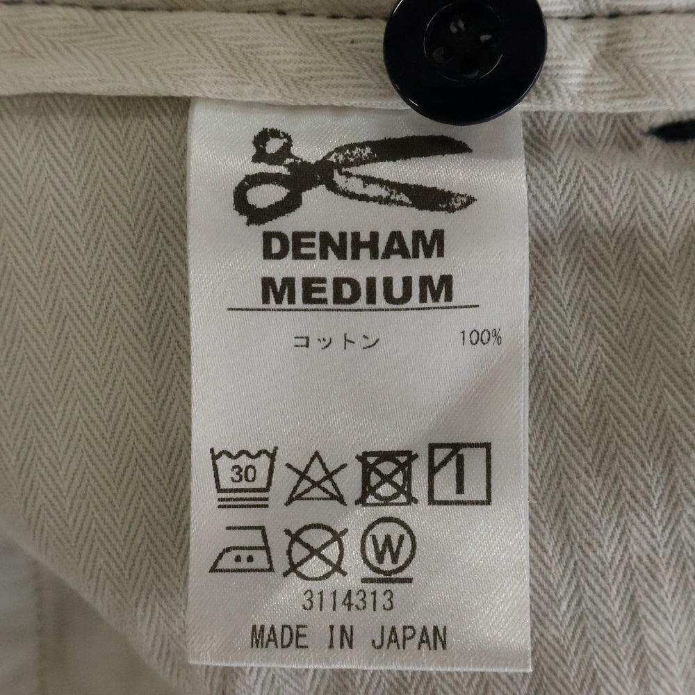 DENHAM(デンハム) コットンストレートパンツ ネイビー 01-24-12-10-041