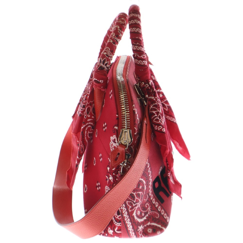 READY MADE(レディメイド) DAILY BAG M デイリーバッグ ショルダーバッグ バンダナ柄 レッド