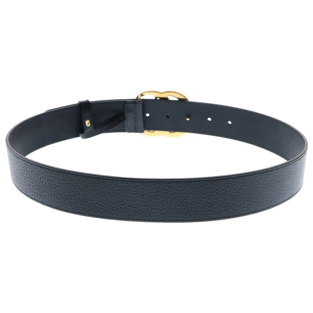 GUCCI(グッチ) GG Belt GGマーモント レザーベルト ブラック 406831