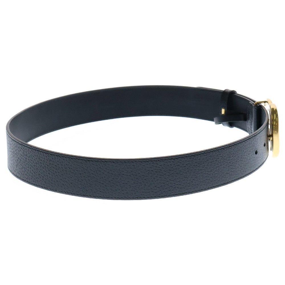GUCCI(グッチ) GG Belt GGマーモント レザーベルト ブラック 406831
