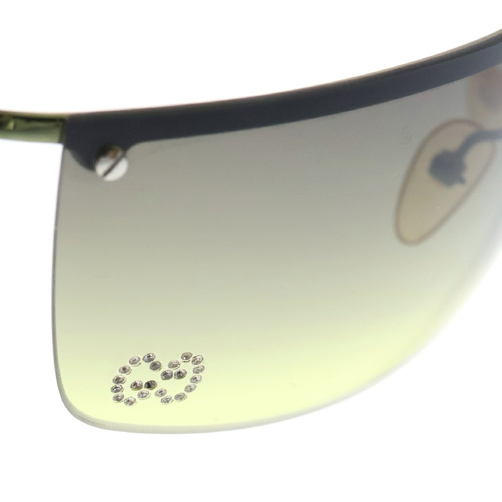 GUCCI(グッチ) ハーフリム スクエアサングラス 眼鏡 グリーン GG2653