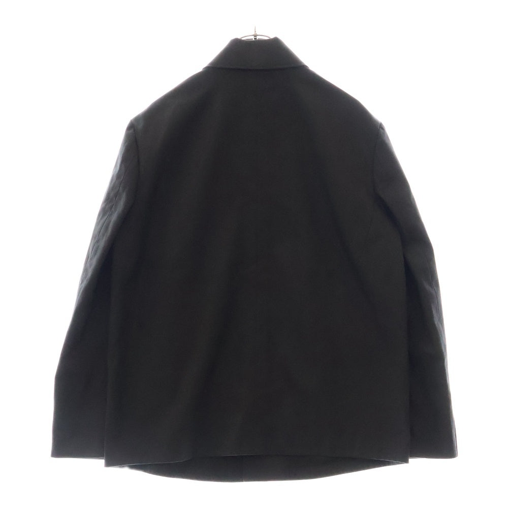 BIBLIOTHERK(ビブリオテーク) 24AW SEMI FITTED TAILORED JACKET BR48-AW24 セミフィット テーラードジャケット グレー