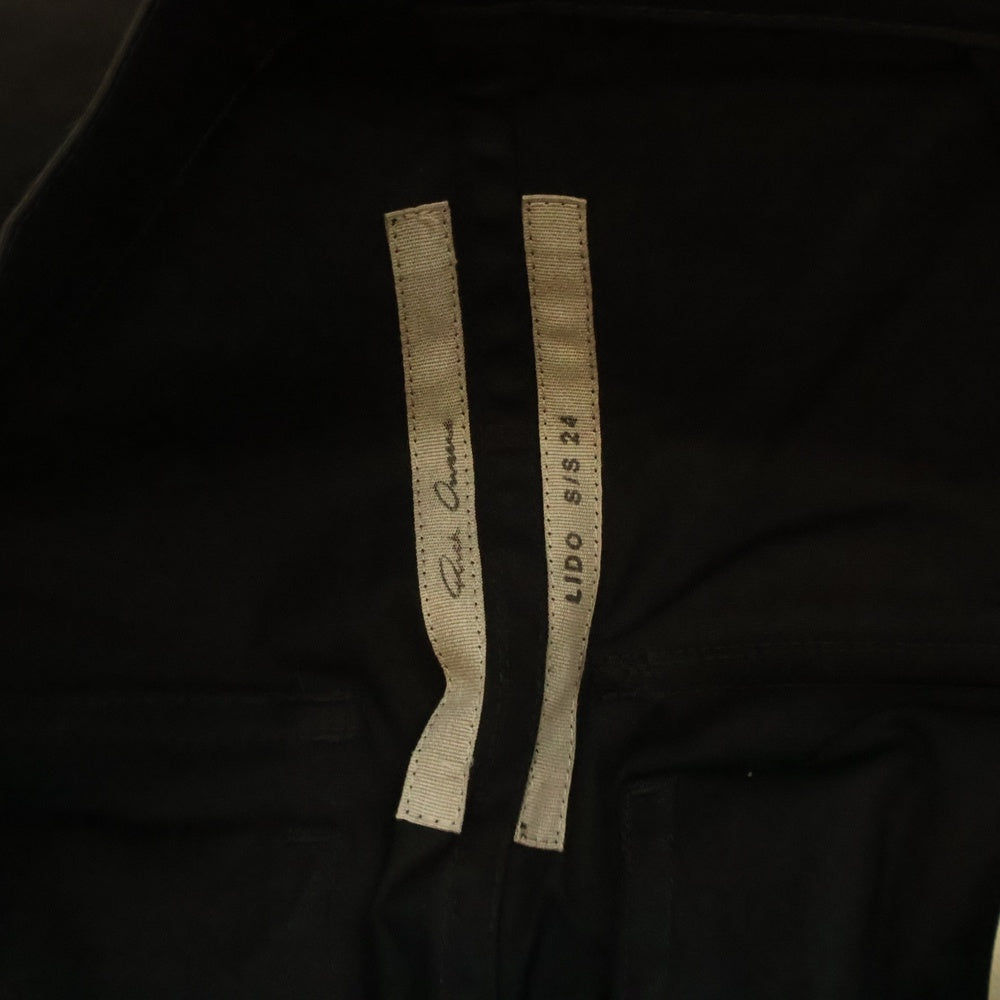 Rick Owens(リックオウエンス) STEFAN CARGO カーゴパンツ ブラック RR01D3321-TE